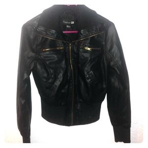 Leather jacket