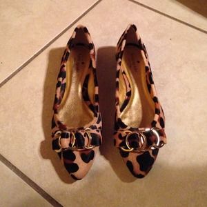 Brand New Authentic Kate Spade Cheetah Print Flats