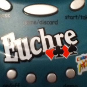 Euchre Handheld Electronic Game