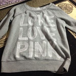 NWOT Victoria Secret Pink Crew-neck Sweater