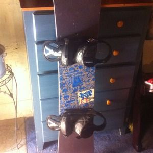 Snowboard burton bindings