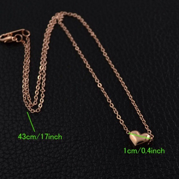 Last One! A loving heart- 18k rose gold-plated. - Picture 2 of 4