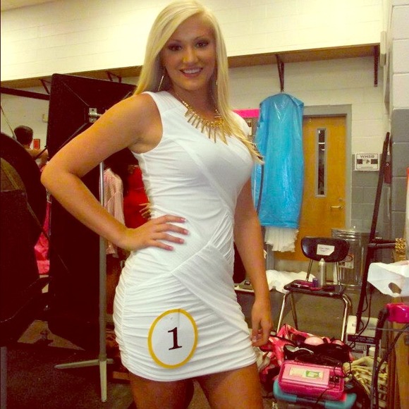 B. Darlin Dresses & Skirts - White wrap dress