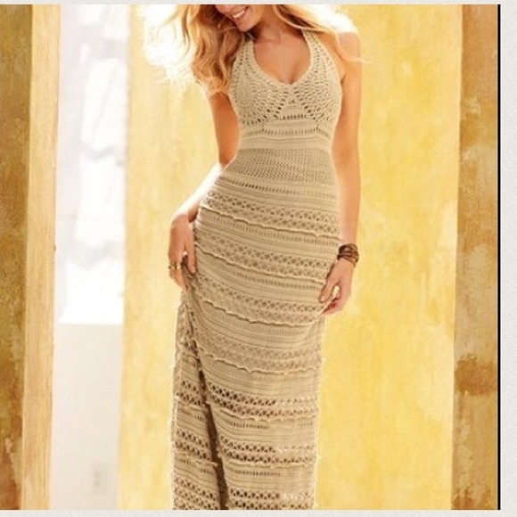 NWT!!!!VS...Crochet maxi dress!!