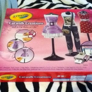 Crayola catwalk creations!!