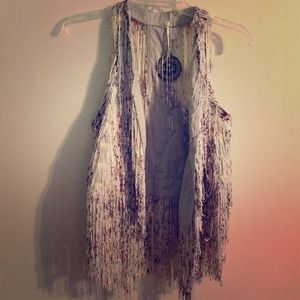 Fringe vest