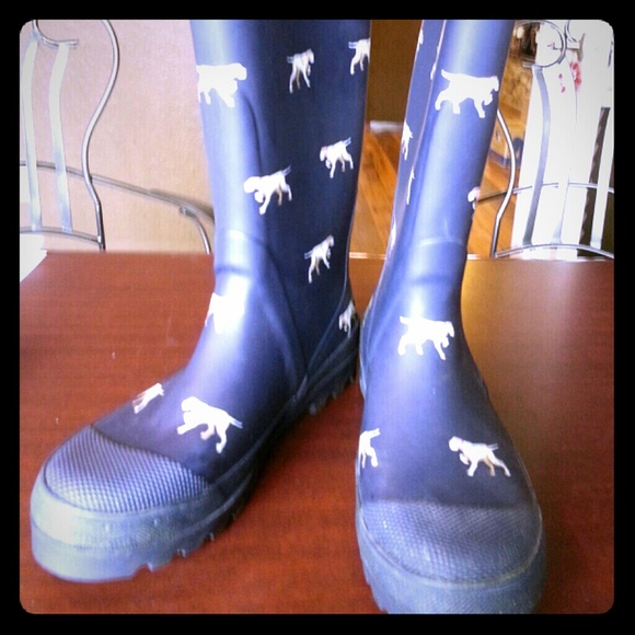 One of a kind J.CREW muck boots.