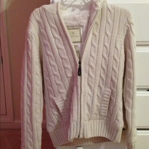 Off White Sweater Jacket