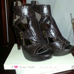 Chinese laundry brown sandals