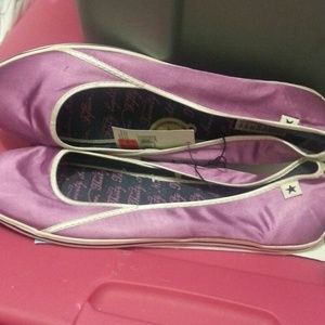 Purple Converse Slip ons for kpridemore