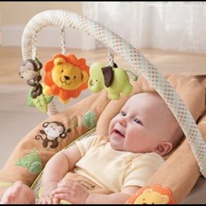 Carter's baby musical bouncer. Swingin' safari
