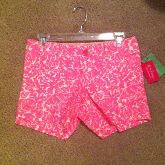 🚫sold🚫 new lilly pulitzer callahan shorts sz 00