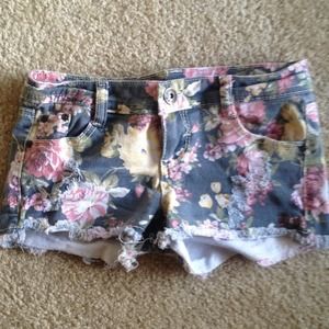 Floral Print Shorts