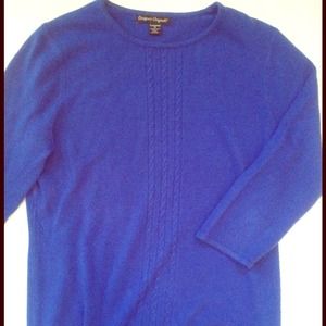 📚2/$12 Designers Originals Cobalt Blue Sweater