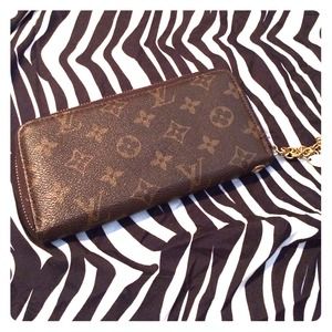 Brown LV Wallet
