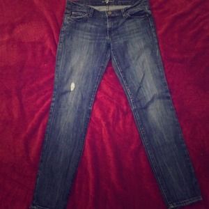 Seven for All Mankind Giveneve Slim Fit jeans.