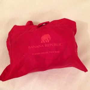 Banana Republic foldable tote bag