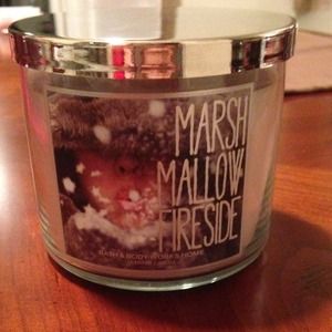 Marshmallow Fireside Candle