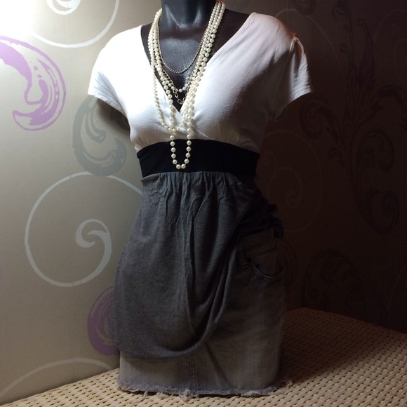 Cute two tone top . Xlg