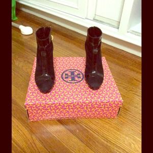 Tory Burch Suede Booties