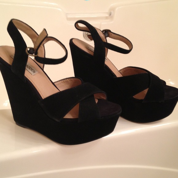 Suede Wedges.  Beautiful🌟REDUCED!🌟🌟