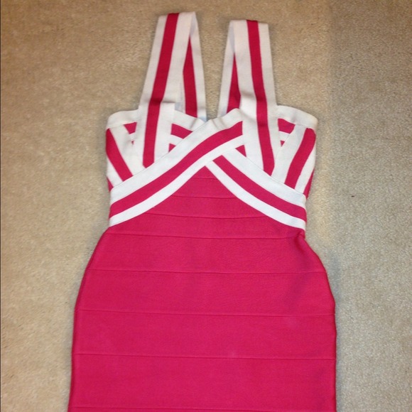 Herve Leger inspired bandage dress