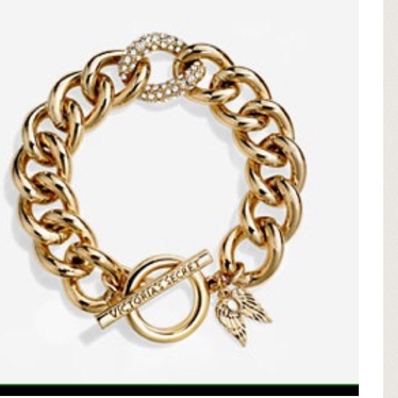 NEW Victoria's Secret gold bracelet - Picture 5 of 8