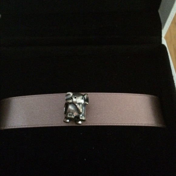 Pandora Elephant and Bear charms