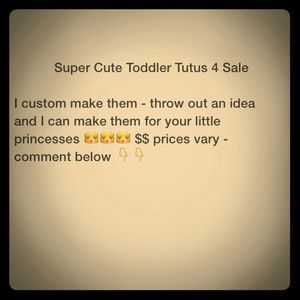 All types of tutus