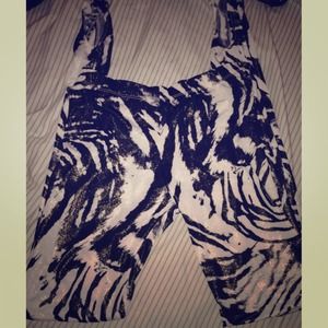 ✳️ HP 1/6 ✳️ Sparkly Zebra Animal Leggings XS S