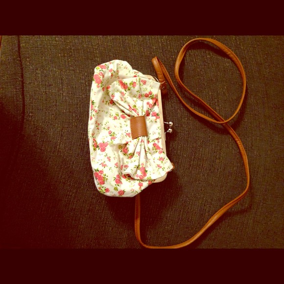 Floral bow handbag🌺