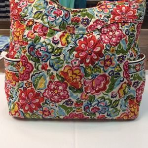 Vera Bradley tote bag! Retired "Hope Garden"
