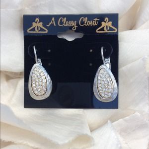🆕 Two-Tone Encrusted Tear Drops