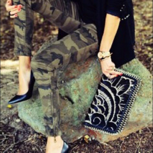 Cute Celeb Camouflage Jeggings