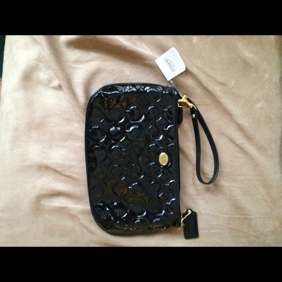 Coach wristlet