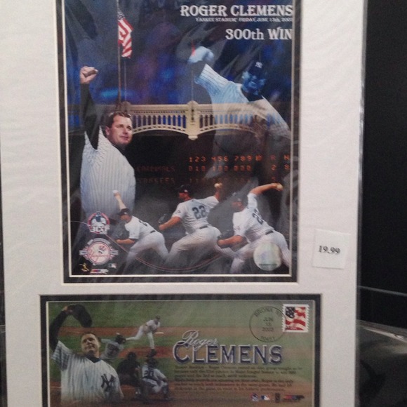 USPS Clemons 300th win collectors