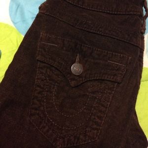 True religion corduroy