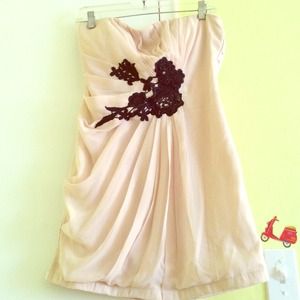 Bundled! Nude cocktail dress