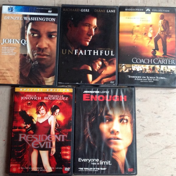5 CDs like new