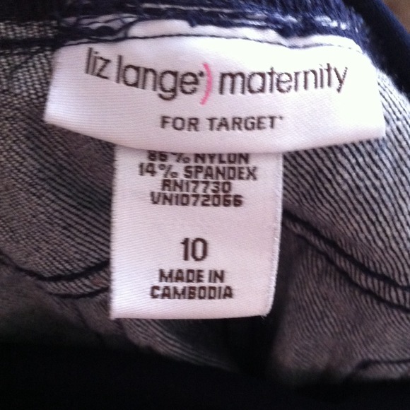 Liz Lange maternity pants size large