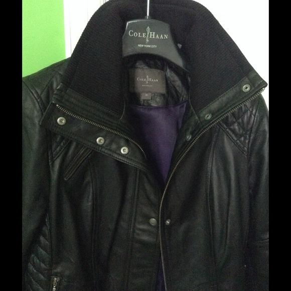 Cole hann leather jacket - Picture 2 of 4