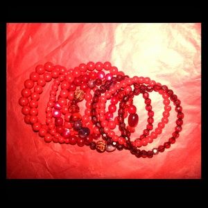 Red Bracelets