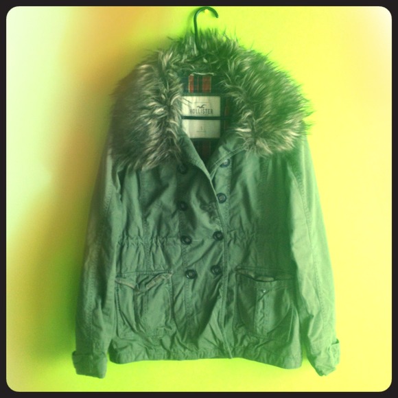 ❌❌SOLD❌❌Hollister military jacket