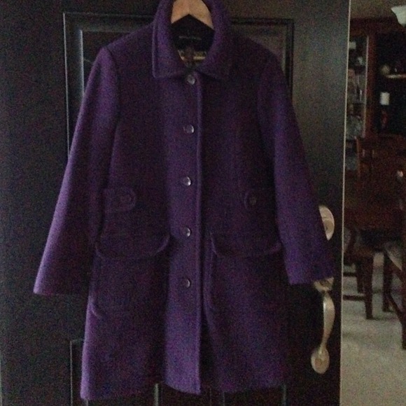 ♠️Petite Purple winter jacket