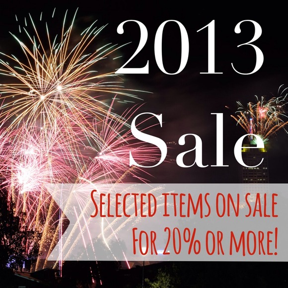 It's Almost 2014 Sale!!