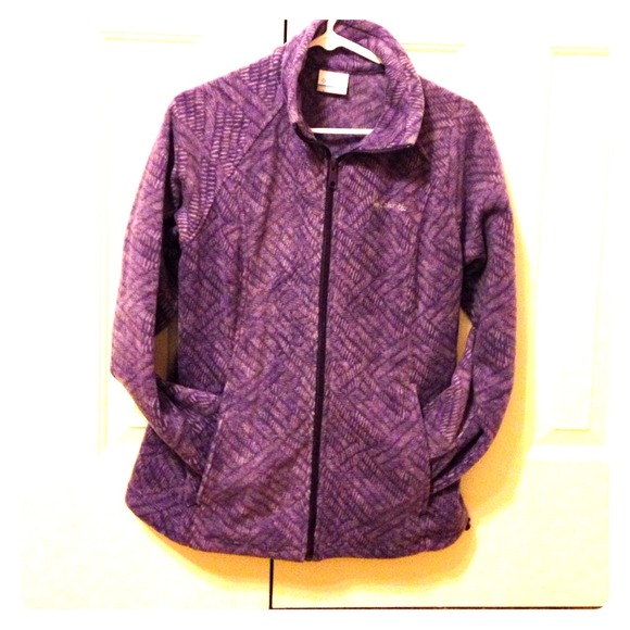 Columbia jacket purple