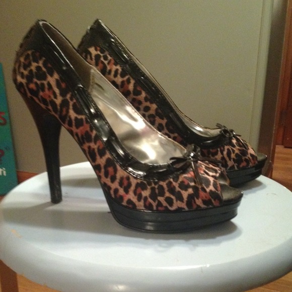 cheetah print heels