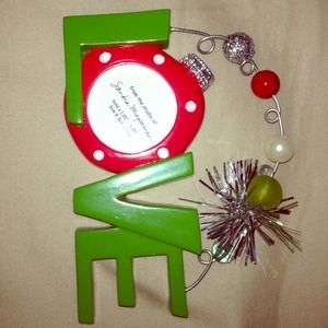 LOVE picture holder ornament SOLD / bundle @nolabl