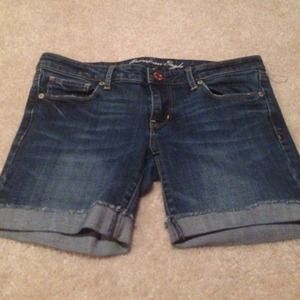 Jean cut off shorts