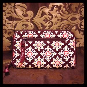 Retired Vera Bradley wrap around wallet
